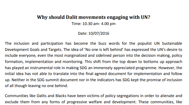 Movement Building of Diaspora